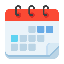 A calendar with a red and blue page

AI-generated content may be incorrect.